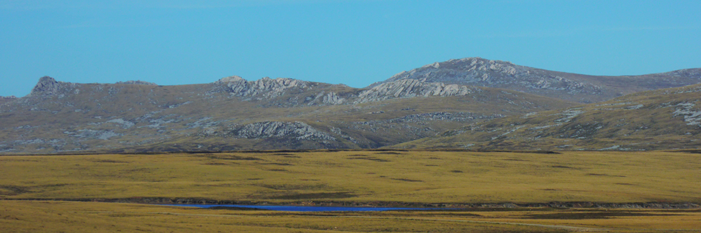 MOUNTAINS EAST FALKLAND